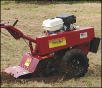 Big Red Horse Garden Tiller