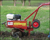 Big Red Horse Garden Tiller